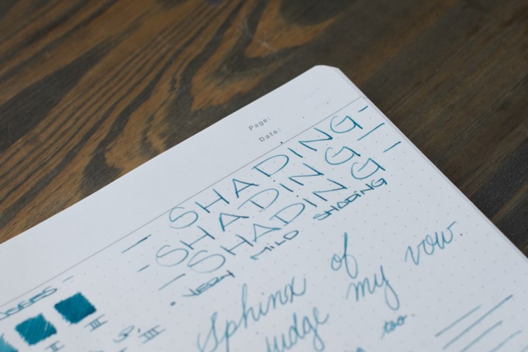 Organics Studio The Real Teal Fountain Pen Ink Review