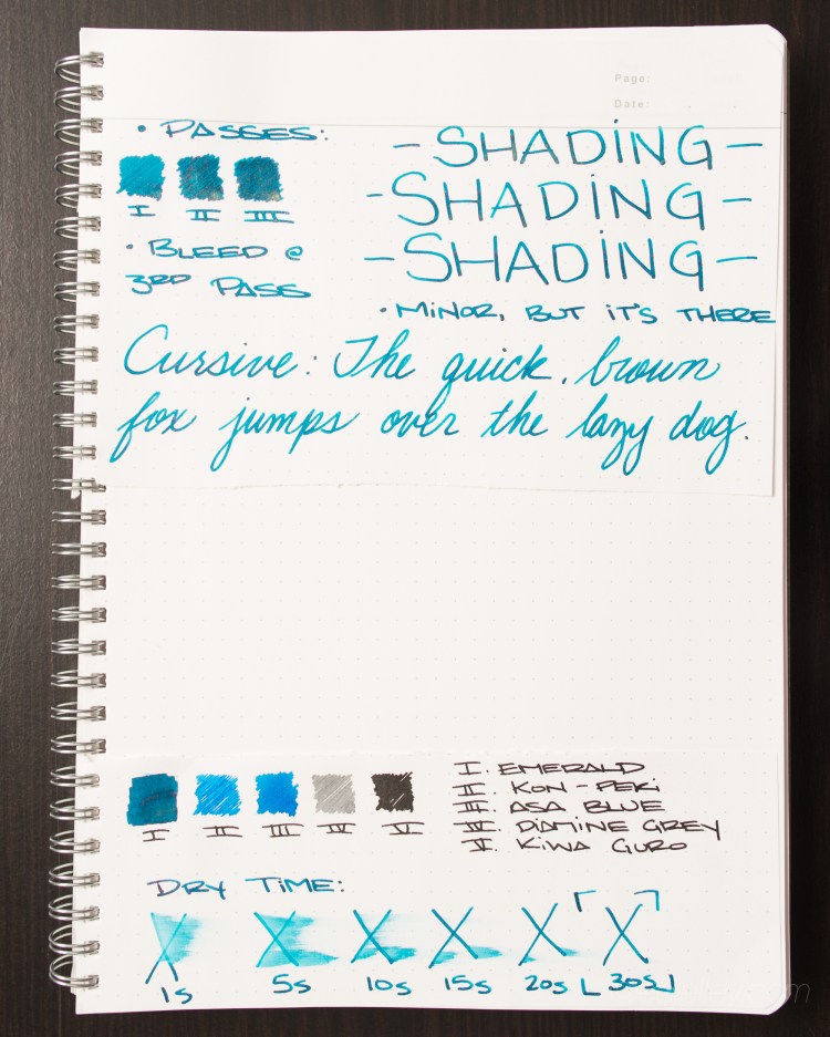 J. Herbin 1670 Emerald of Chivor Review-3