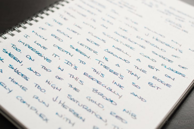 J. Herbin 1670 Emerald of Chivor Review-7