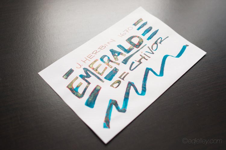 J. Herbin 1670 Emerald of Chivor Review-9