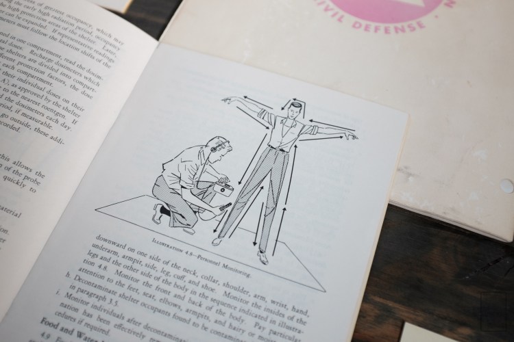 Civil Defense Documents 1960s Platinum 3776-4