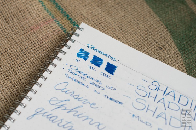 Diamine Asa Blue Fountain Pen Ink Review-9