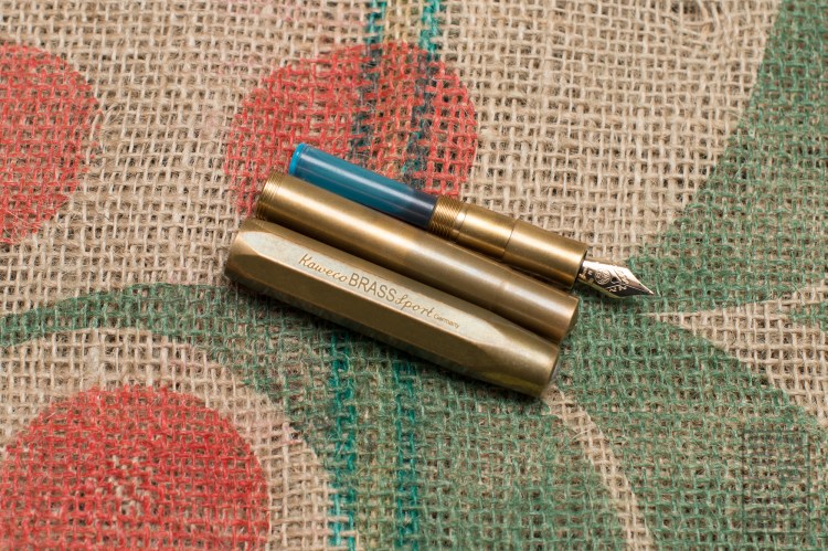 Kaweco Brass Sport Fountain Pen Review-12