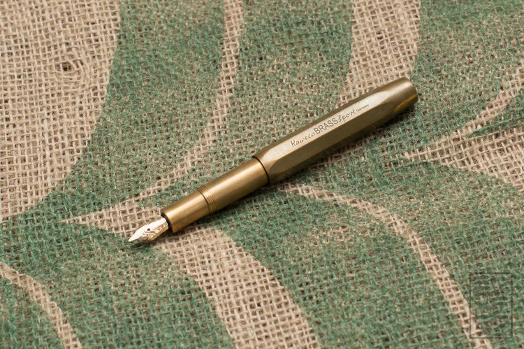 Kaweco Brass Sport Fountain Pen Review-5