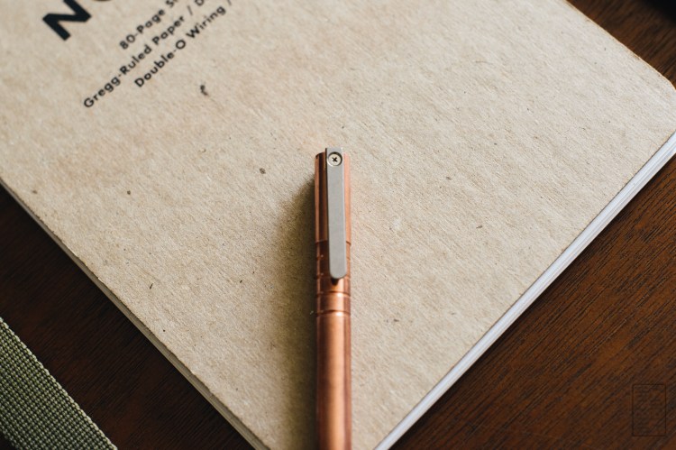 Ti Scribe Copper Fountain Pen Review Kickstarter-4