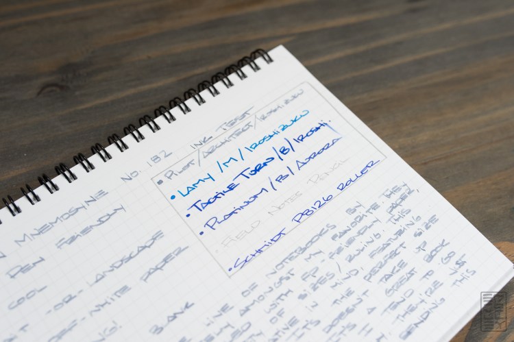 Maruman Mnemosyne 182 Notebook Review-3