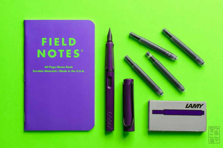 Lamy Safari Dark Lilac Fountain Pen Review Jetpens-10