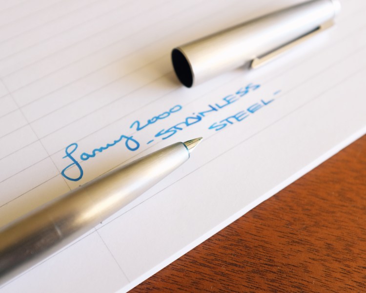 The Lamy 2000 in Stainless Steel