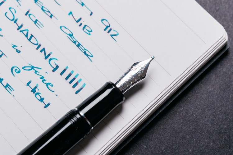 Pilot Custom 912 Fountain Pen Music Nib Review-4