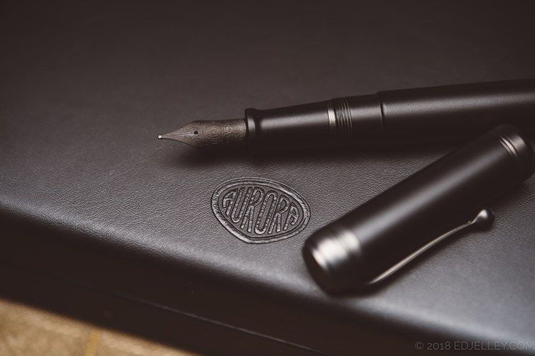 Aurora Talentum Black Ops Fountain Pen Review-11