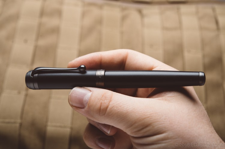 Aurora Talentum Black Ops Fountain Pen Review-2