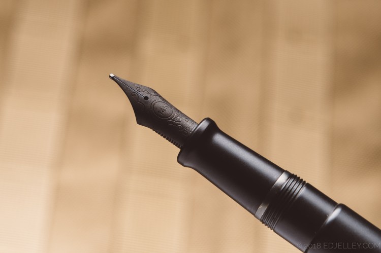 Aurora Talentum Black Ops Fountain Pen Review-5
