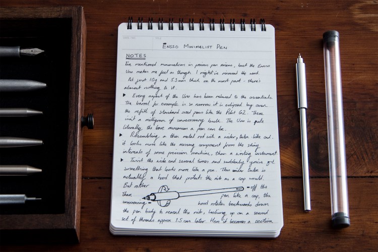 Ensso Minimalist Pen Raw Aluminum Review