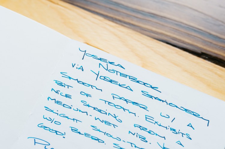 Yoseka Stationery Fountain Pen Notebook Review-5