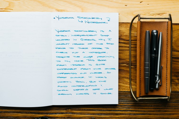 Yoseka Stationery Fountain Pen Notebook Review-6